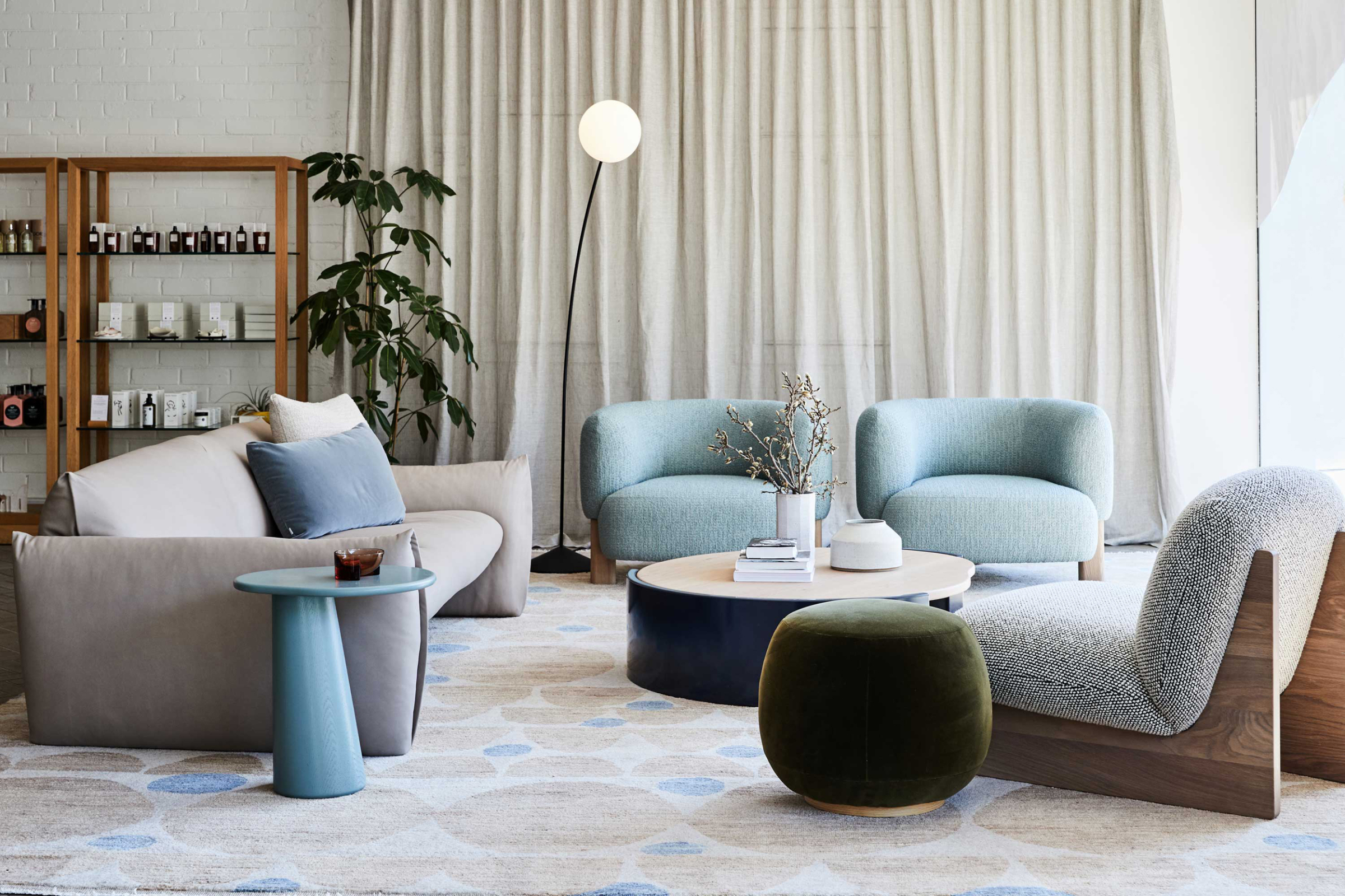 Modern living room design from "Jardan, Melbourne" featuring stylish furniture and decor elements.