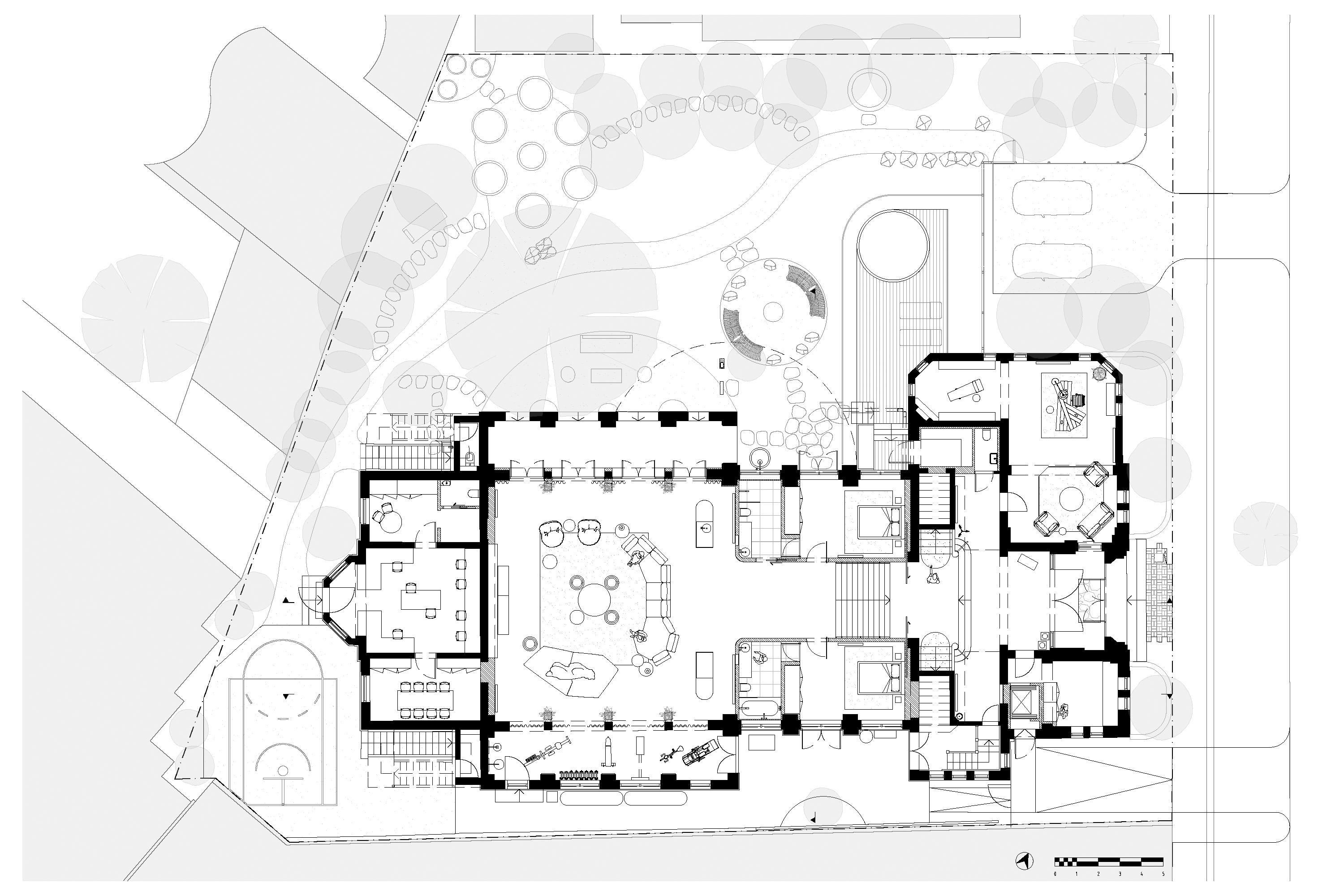 Project architectural floorplan