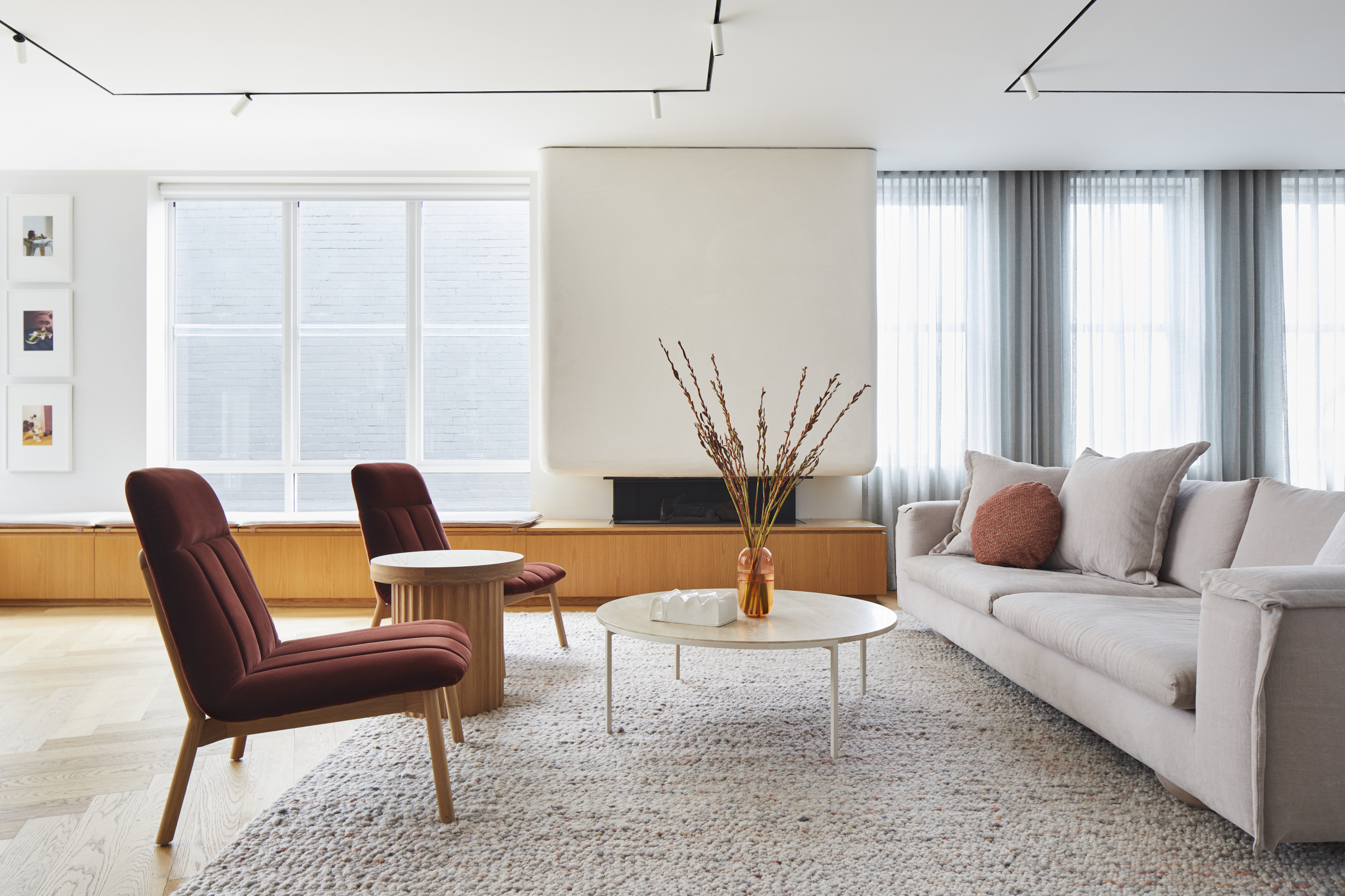 Modern living room interior from Jardan, Sydney featuring elegant furniture and natural light.